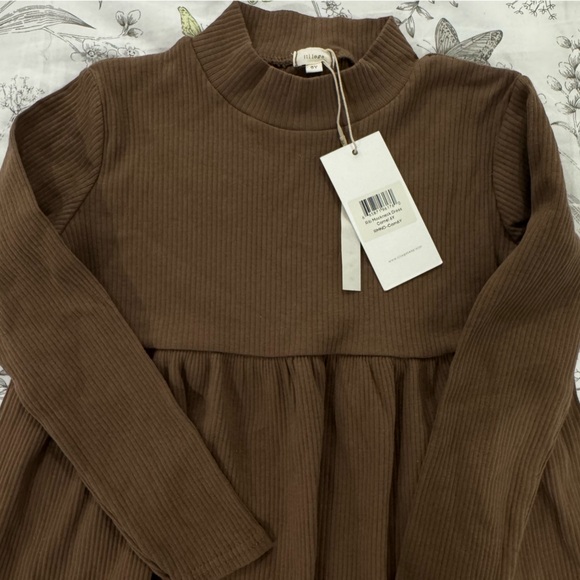 Lil Legs Ribbed Dress - Picture 2 of 6